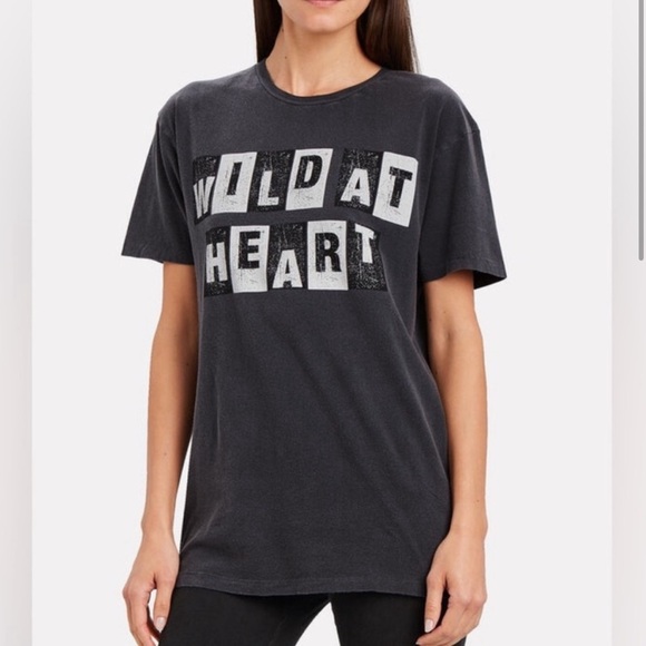 ANINE BING Wild at Heart T-Shirt - Picture 1 of 1